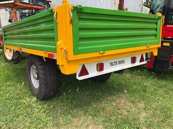 Vlek, Sklapěcí vlek za traktor