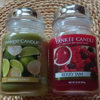 Yankee Candle Ginger Citrus + Yankee Candle Berry Jam