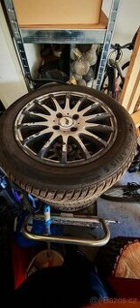 Peugeot 5008 2010 AL kola 16" AEZ zimní pneu 6mm 4x108