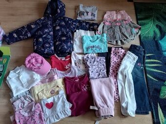 Mix oblečení holčička 98/104