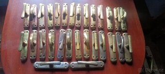 Mosazné kování ,kliky kličky