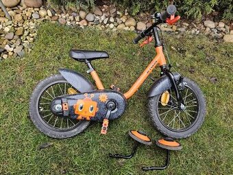 Dětské kolo Btwin 500 14" 3-5 let pěkný stav