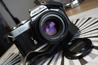 kinofilmový fotoaparát Minolta XD