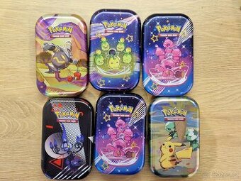 6 x Pokémon Mini Tin