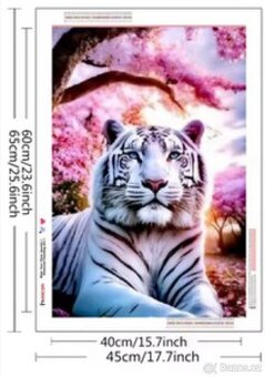 Diamantové malování - tygr