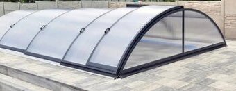 Zastřešení bazénu azuro 7,3x3,7m