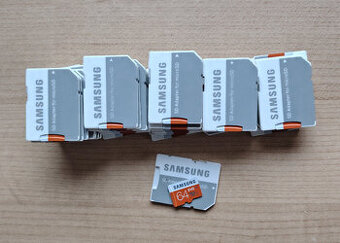 MikroSD paměťové karty 64GB