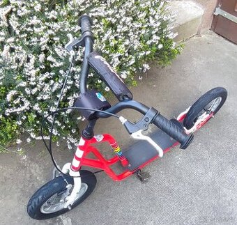 Koloběžka Yedoo Čtyřlístek Maxi - Pinďa, červená