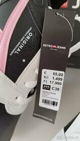 Nové dámské tenisky Retro Jeans velikost 37