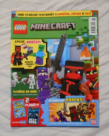 Časopis Lego Minecraft 2 / 2023 - bez dárků s posterem