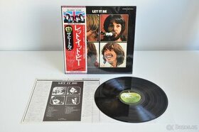 Vinylová deska The Beatles Let it Be Obi Japan