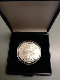 Stříbrná mince 200 Kč - Založení NTM 100.výročí - 1