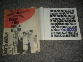 kino Magazín ´64,´65, Ferbasová, malé plakátky, G. Philipe - 1