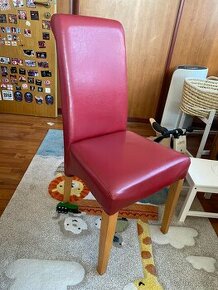 Kožené kvalitní židle - neponičené