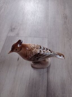 Porcelánová soška Royal DUX ptáček starožitná