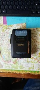 kazeťák, radio sanyo