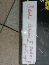 zadní pužiny Octavia ll.