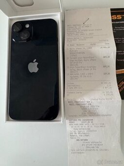 Moc pekny Apple iPhone 14 128GB Black CZ