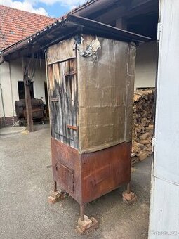Poctivá domácí udírna + externí topeniště - 1
