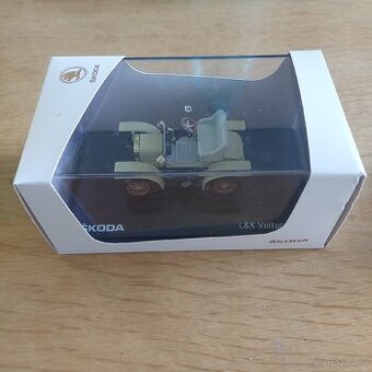 Škoda Laurin & Klement Voiturette 1905, 1:43, béžová