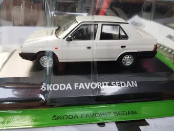 Škoda Favorit sedan 1:43 Deagostini