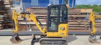 Minibagr CAT 301.8, rok výroby 2022, 563 motohodin, TOP - 1