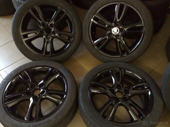 alu kola 5x100 r16 original škoda 205/45/16