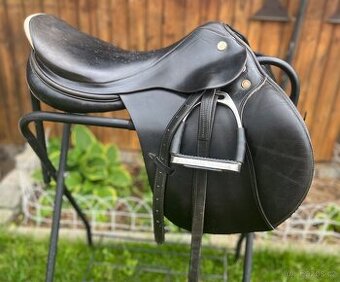 Skokové sedlo Prestige Sidney / Elastic 17,5” - vlna