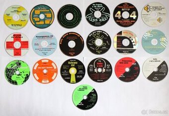 CD/DVD Softwarové noviny - 19 ks 1/2000 - 12/2002 - 1