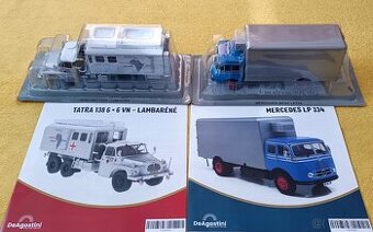 TATRA 138 LAMBARENE + MERCEDES 1:43