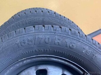Prodám 4x zimní pneumatiky 165/70/R13