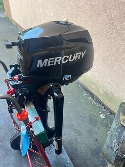 Lodni motor Mercury 3.5hp 4t, kratka noha, top stav