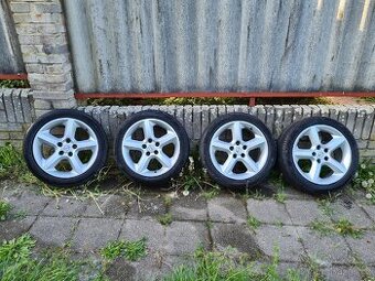Prodám kola hliník 17 5x110 225/45 opel Saab fiat alfa