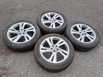 Orig. zimní alu 5x100 - VW - Continental 205/55 R17