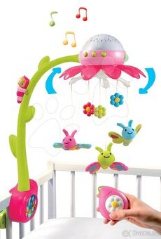 Kolotoč nad postýlku Flower Cotoons Smoby