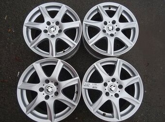 Alu disky na Škoda, 16", 5x112, ET 38, šířka 7J