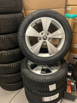 205/55R16 zimní sada ALU KOLA OCTAVIA III 6,5x16 5x112 ET46