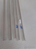 Nové nepoužité ukončovací lišty pro polykarbonát 8 a 10 mm
