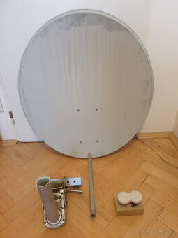 Satelitní parabola 80cm s konvertorem a motorem