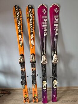 carvingové lyže a lyžáky