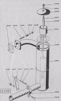 Tlumič výfuku slavia 1D90