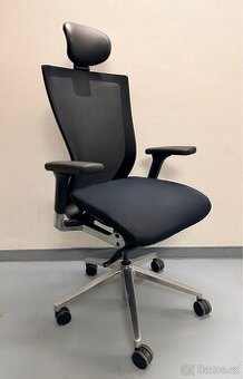 kancelářská židle Sidiz Alfa s podhlavníkem