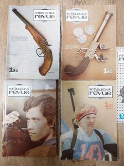 Časopisy Střelecká revue ročníky 1983 - 1987