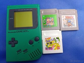 Nintendo Gameboy DMG Green + Hry