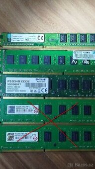 Prodám paměť DDR3 4GB