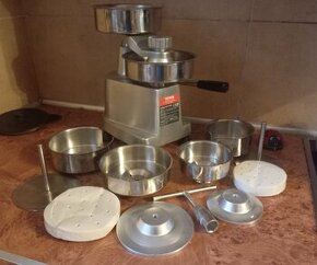 prodam novy lis na hamburgery prumer 100,130,150mm