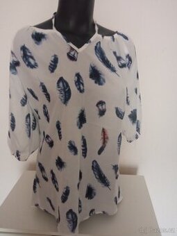 Dámská tunika s peříčky velikost M