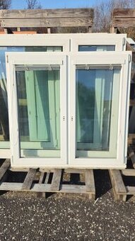 Okno PVC - 1455x1390 mm - STARŠÍ