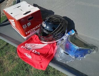 Přilba helma Arai RX-7V Honda vel.XL, 3x plexi
