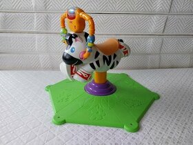 Dětská aktivní hračka zebra - hopsadlo